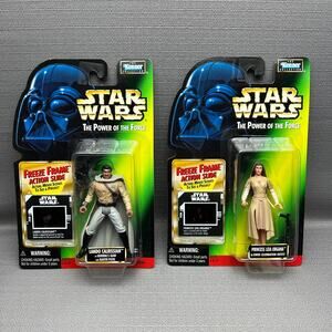 Kenner 1997 Star Wars The Power o/t Force Lando Calrissian & Princess Leia